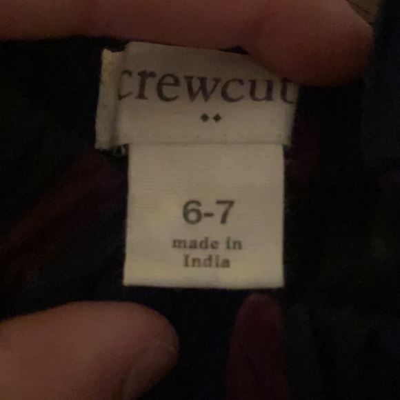 Crew cuts red and navy striped skirt girls 6-7 - Picture 3 of 6